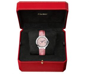 The pink copy watches are designed for females.